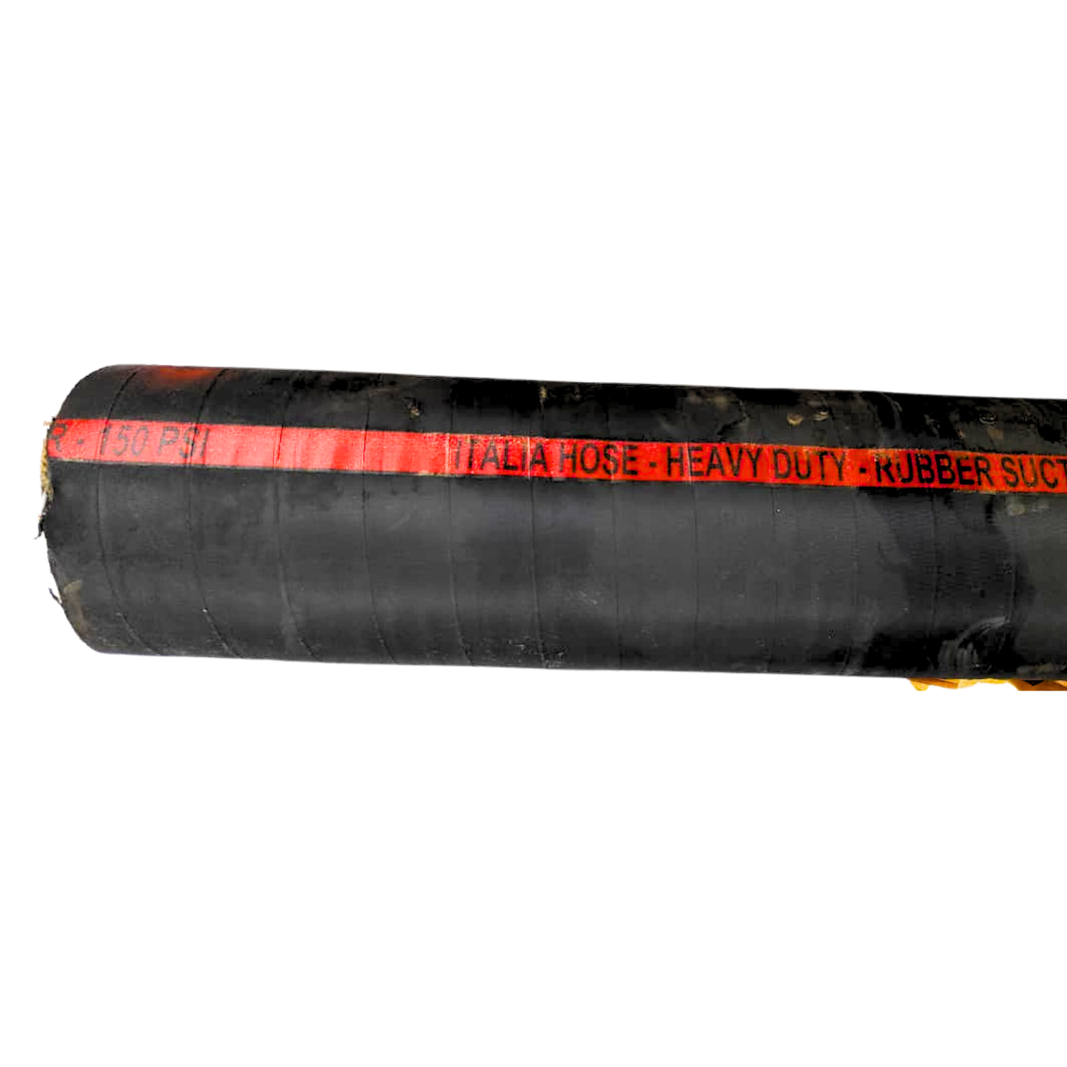 Black Rubber Suction Hose 6 Inch